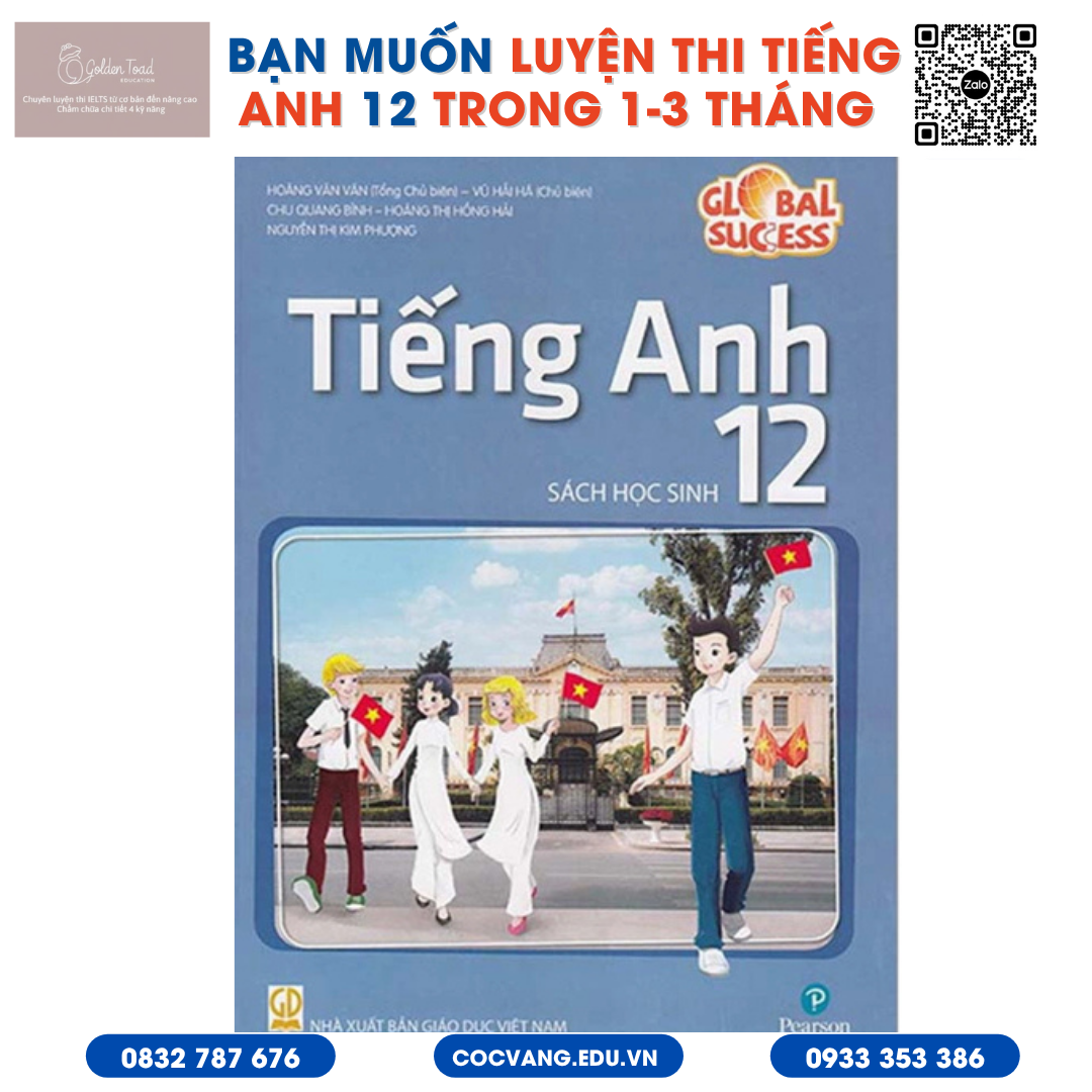 LUYỆN THI ANH VĂN 12 CẤP TỐC